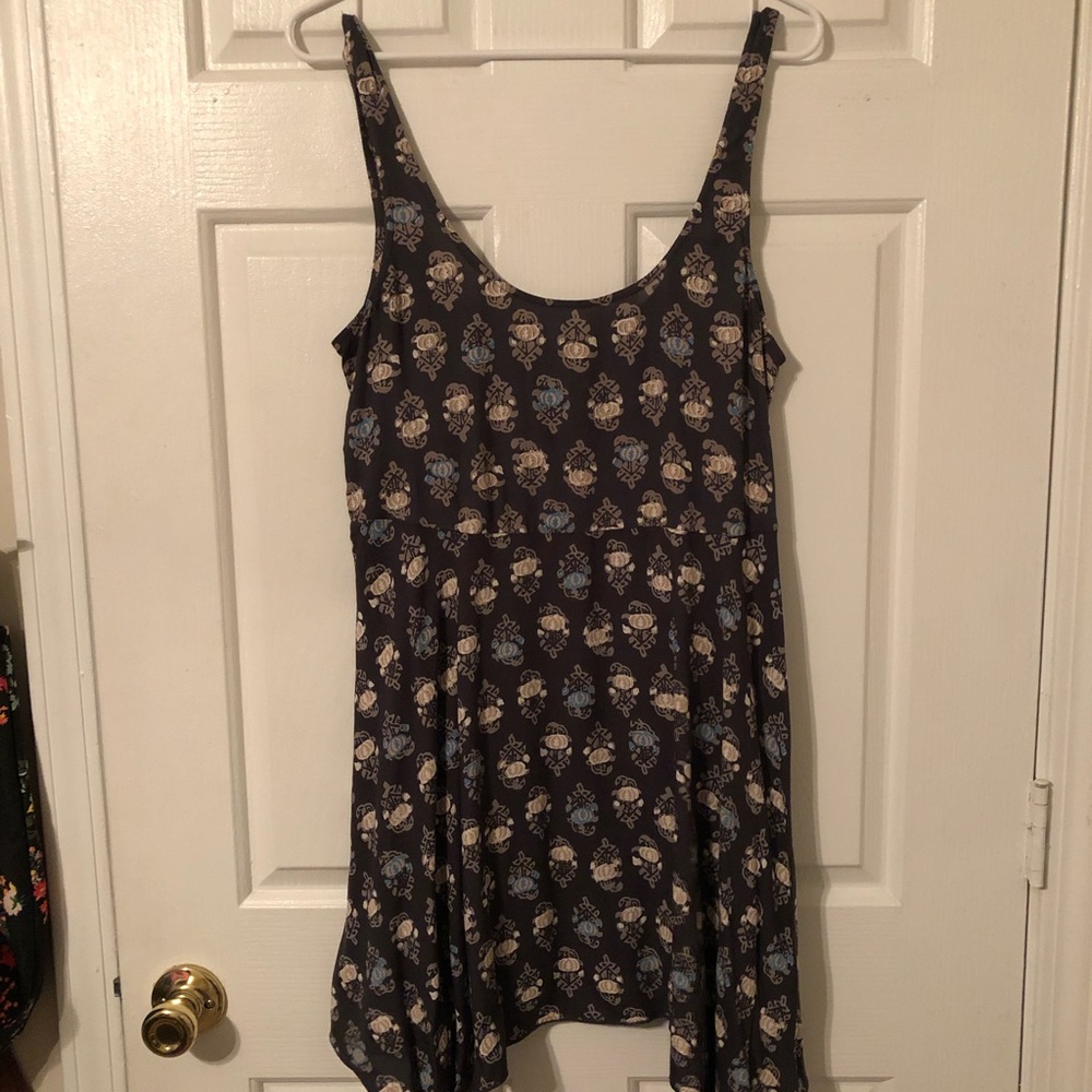Aerie Floral Print Shift Dress